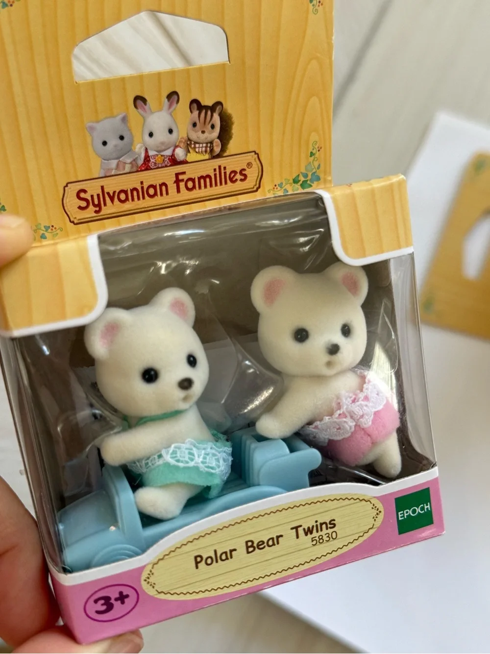 Calico Critters/Sylvanian Families Sunny Rabbit Twins and polar bears twins